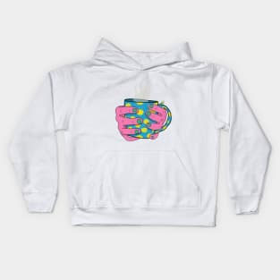 Cup of coziness Kids Hoodie